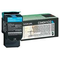 Lexmark C540H1CG original toner cartridge, 2000 pages, cyan