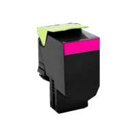 Remanufactured Lexmark C540H1MG toner cartridge, 2000 pages, magenta