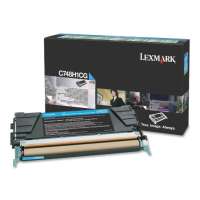 Lexmark C748H1CG original toner cartridge, 10000 pages, cyan