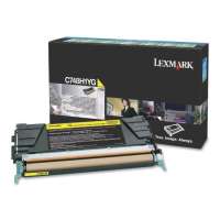 Lexmark C748H1YG original toner cartridge, 10000 pages, yellow