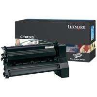 Lexmark C780A2KG original toner cartridge, 6000 pages, black