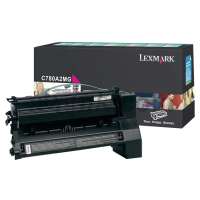 Lexmark C780A2MG original toner cartridge, 6000 pages, magenta