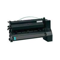 Remanufactured Lexmark C780H2CG toner cartridge, 10000 pages, cyan