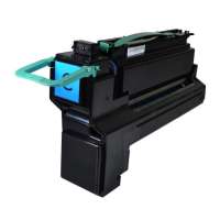 Remanufactured Lexmark X792X2CG toner cartridge, 20000 pages, cyan