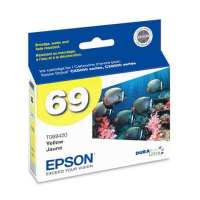 Epson 69, T069420 OEM ink cartridge, yellow