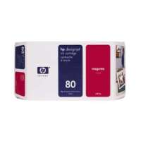 Genuine OEM Original HP 80XL printer ink cartridge - magenta