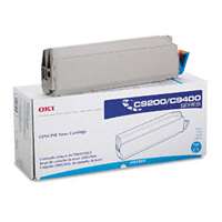 Okidata 41515207 original toner cartridge, 15000 pages, cyan