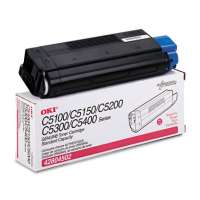 Okidata 42804502 original toner cartridge, 3000 pages, magenta