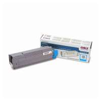 Okidata 43324468 original toner cartridge, 4000 pages, cyan