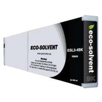 Compatible Roland ESL3-4BK Eco-Sol Max ink cartridge, black