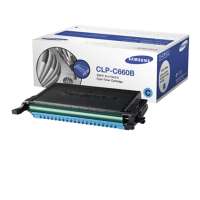 Samsung CLP-C660B original toner cartridge, 5000 pages, cyan