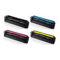 Compatible Samsung CLT-K606S / CLT-C606S / CLT-M606S / CLT-Y606S toner cartridges - 4-pack