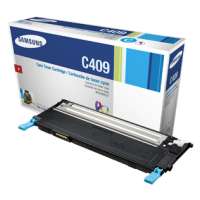 Samsung CLT-C409S original toner cartridge, 1000 pages, cyan