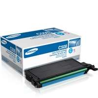 Samsung CLT-C508S original toner cartridge, 2500 pages, cyan