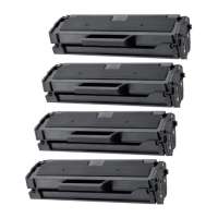 Compatible Samsung MLT-D101S toner cartridges, 4 pack