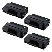 Compatible Samsung MLT-D205L toner cartridges - high capacity (high yield) black - 4-pack