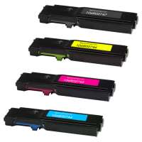 Compatible Xerox 106R02747, 106R02744, 106R02745, 106R02746 toner cartridges, 4 pack