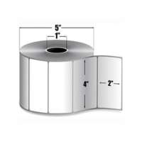 Compatible labels for Zebra - 2.25 x 1.25 in, 1 in core